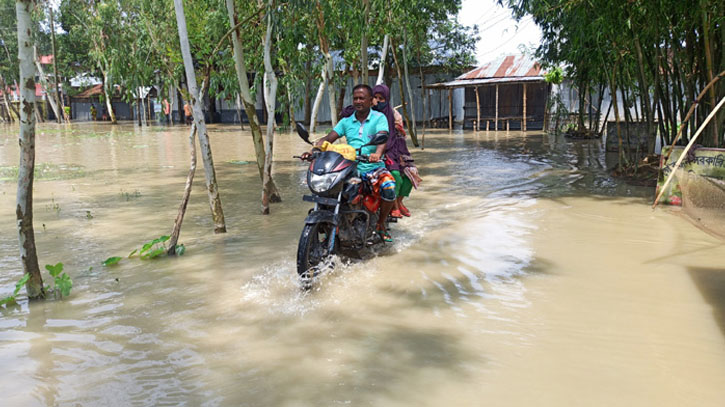 লালমনিরহাটে বন্যা পরিস্থিতির উন্নতি